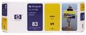 HP 83 UV Yellow Ink Cartridge, 680 ml,HP DesignJet 5000, 5000PS