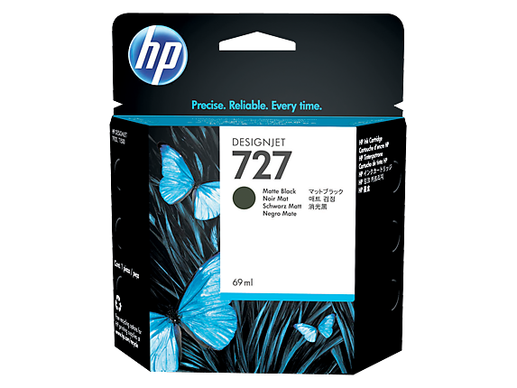 Cartus HP 727 69 ml Mate Black Ink Cartridge C1Q11A