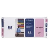 HP 83 UV Light Magenta Printhead and Printhead Cleane