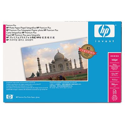 HP Premium Plus Gloss Photo Paper 286 g/m-A3+/330 mm x 483 mm-2