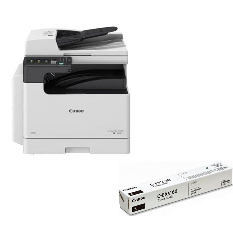 Multifunctional laser monocorm A3 Canon Ir 2425i + toner